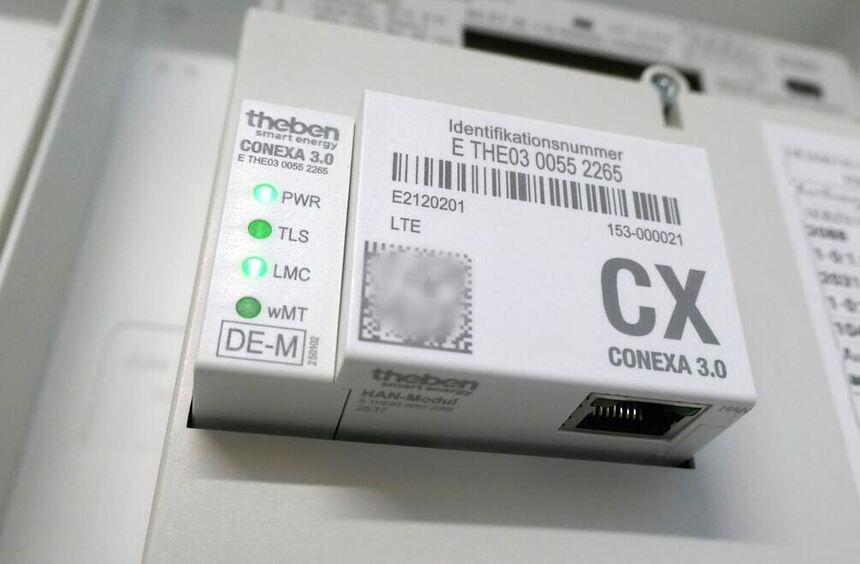 Viernheim municipal utilities warn about smart meter letters.