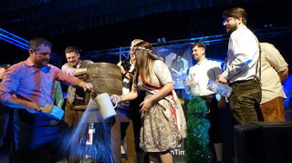 Siedlergemeinschaft feiert Oktoberfest in Lampertheim