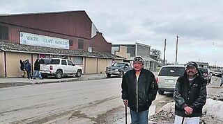 <p>Armselig geht es im Pine Ridge Reservat zu.</p>