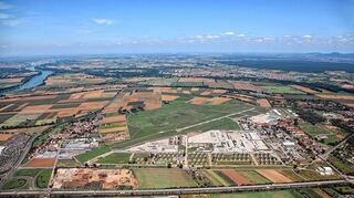 <p>Verkehrsgünstiger Standort und schon jetzt sehr begehrt: die Coleman Barracks in Sandhofen.</p>