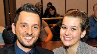 <p>Der in Sarajewo geborene Boris Rudic fühlt sich als Deutscher und ließ sich daher einbürgern. Darüber freut sich Lebensgefährtin Melissa Hildebrandt.</p>