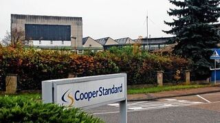 <p>Im CSA-Werk in Edingen hüllt sich das Management in Schweigen.</p>